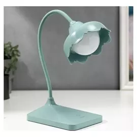 Лампа настольная 16265/1 LED 3Вт АКБ диммер зеленый 11х14,4х40 см