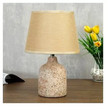 Лампа настольная 32163/1 E14 40вт бежевый 20х20х32 см