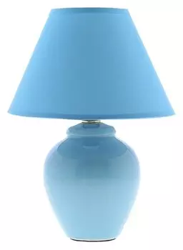 Лампа настольная "Азалия", 220v, синяя
