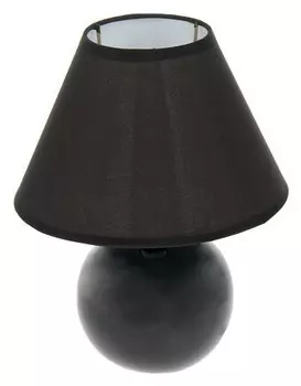 Лампа настольная "Чёрный шар"