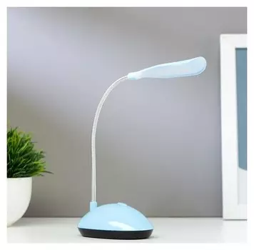 Лампа настольная LED 4 диода "Световой луч" от батареек 20х5х8,5 см