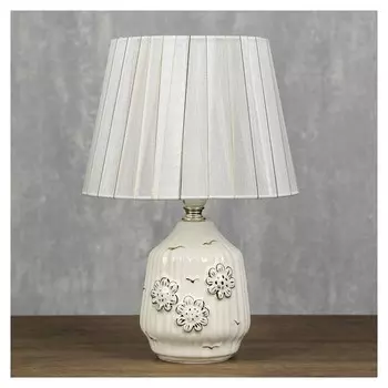 Лампа настольная "Муза" 1x40вт E14 белый 20х20х30,5 см.