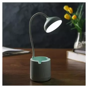 Лампа настольная сенсорная 71870/1 LED 6Вт USB АКБ 3 режима 9х9х41 см