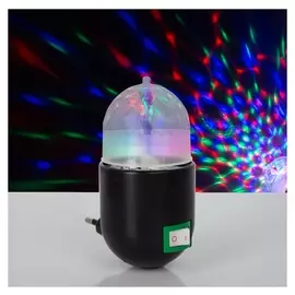 Лампа-ночник хрустальный шар 220v