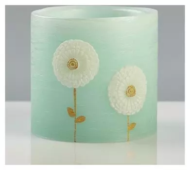 Лампион "Одуванчики круглый", 10 см, синий