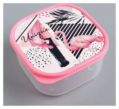 Ланч-бокс «Фламинго», 700 мл