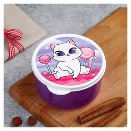 Ланч-бокс «Кошечка», 500 мл