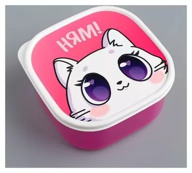 Ланч-бокс «Котик», 700 мл