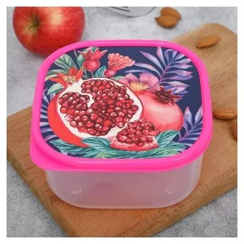 Ланч-бокс квадратный «Гранат», 700 мл