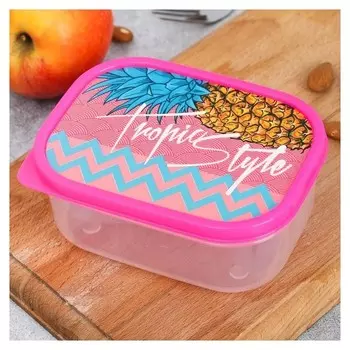 Ланч-бокс прямоугольный, Tropic Style 500 мл