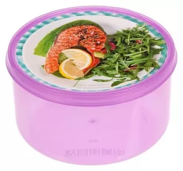 Ланч-бокс "Рыба с лимоном", 500 мл