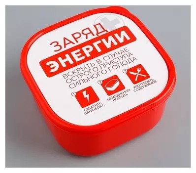 Ланч-бокс «Заряд энергии», 700 мл