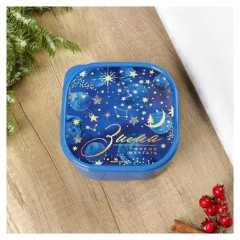 Ланч-бокс «Зима время мечтать», 700 мл