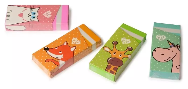 Ластик Bruno Visconti Happygraphix зверята 30х65х10мм 42-0025