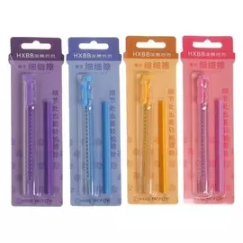 Ластик выдвижной с запасным ластиком на блистере