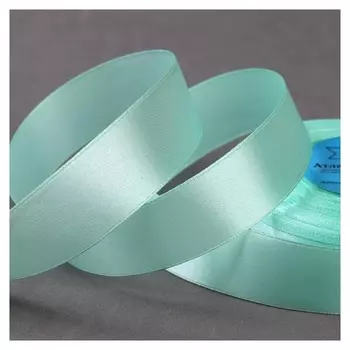Лента атласная, 25 мм × 33 ± 2 м, цвет мятный №010