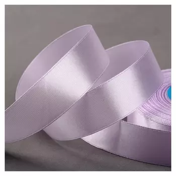 Лента атласная, 25 мм × 33 ± 2 м, цвет сиреневый №080