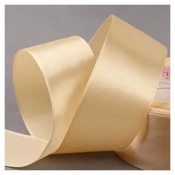 Лента атласная, 40 мм × 23 ± 1 м, цвет бежевый №105