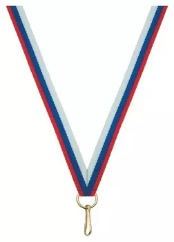 Лента для медалей 10 мм цвет триколор Ln5f