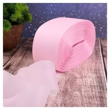 Лента капроновая, 50 мм, 100 ± 5 м, цвет розовый