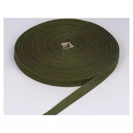 Лента киперная, 15 мм, 50 ± 1 м, цвет хаки