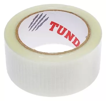 Лента клейкая Tundra, 48 мм х 25 м, усиленная стекловолокном