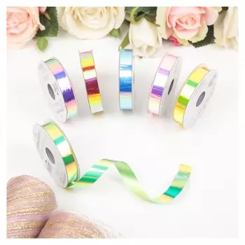 Лента упаковочная Декоративная голографическая 1,2 см х 5 м
