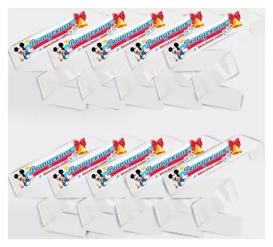 Лента "Выпускник детского сада", микки маус, 10 шт