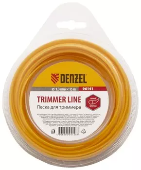 Леска для триммера круглая, 1.3 мм х 15 м россия