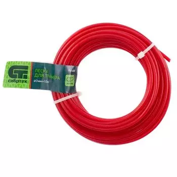 Леска для триммера круглая, 3.0 мм х 10 м