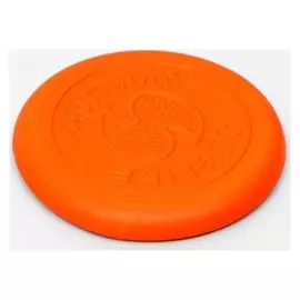 Летающая тарелка-фрисби "Доглайк" малая, 18х2,3 см, оранжевая