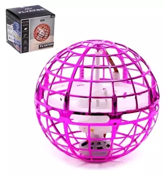 Летающий спиннер-бумеранг Nova, работает от аккумулятора, цвет сиреневый