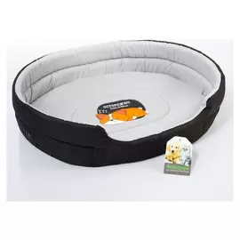 Лежанка овальная «Осторожно! злая собака» 43х32х9,5 см