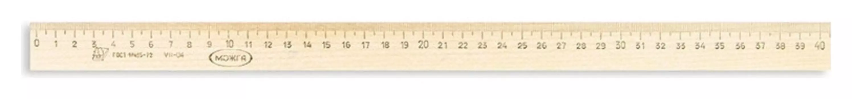 Линейка деревянная 40см,лп-400,с-08