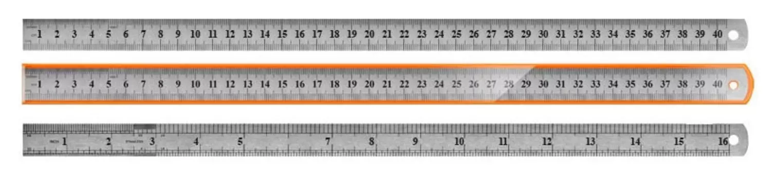 Линейка металлическая 40 см Attache