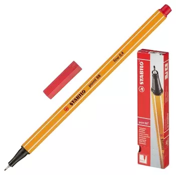 Линер Stabilo Point 88/50 темно-красный германия