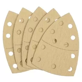 Лист шлифовальный дельта Abraforce ам68652 под липучку, 102 х 150 мм, р80, 5 шт