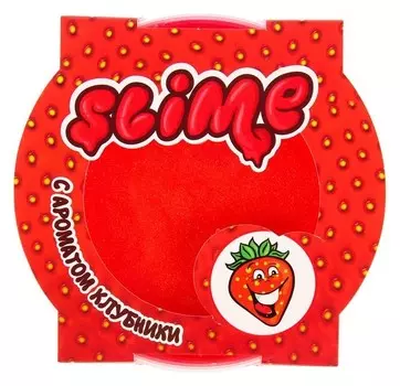 Лизун Slime Mega с ароматом клубники