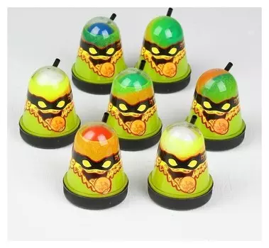 Лизун Slime Ninja 2 в 1 Смешивай цвета жёлтый и красный