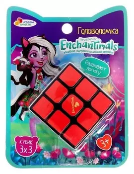 Логическая игра «Энчентималс» кубик 3×3 см, играем вместе