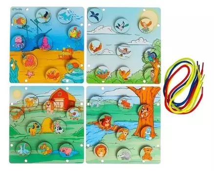 Логическая игра «Небо, море и земля»