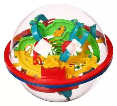 Логическая игра шар-лабиринт «Синий трактор»