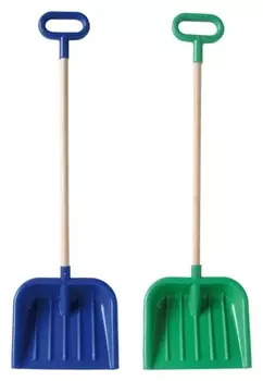 Лопата детская совковая с деревянной ручкой