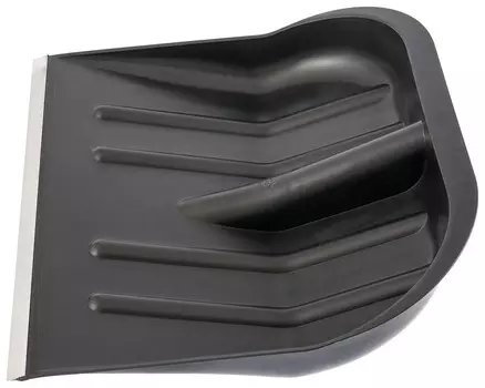 Лопата для уборки снега пластиковая, 465 х 415 мм, без черенка