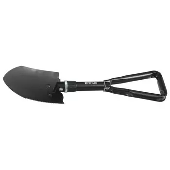 Лопата походная, 150 х 200 х 253 - 620 мм, цельнометаллическая, складная в чехле