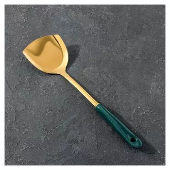 Лопатка Base, 34,5×10×4 см, цвет зелёный