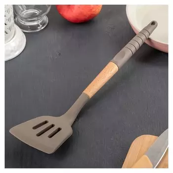 Лопатка «Брауни», 32 см, с прорезями