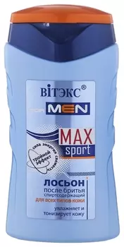 Лосьон для лица после бритья для всех типов кожи Max Sport