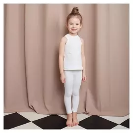 Лосины детские Minaku: Home Collection Kids цвет экрю, рост 146 см