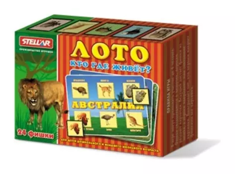 Лото Кто где живет